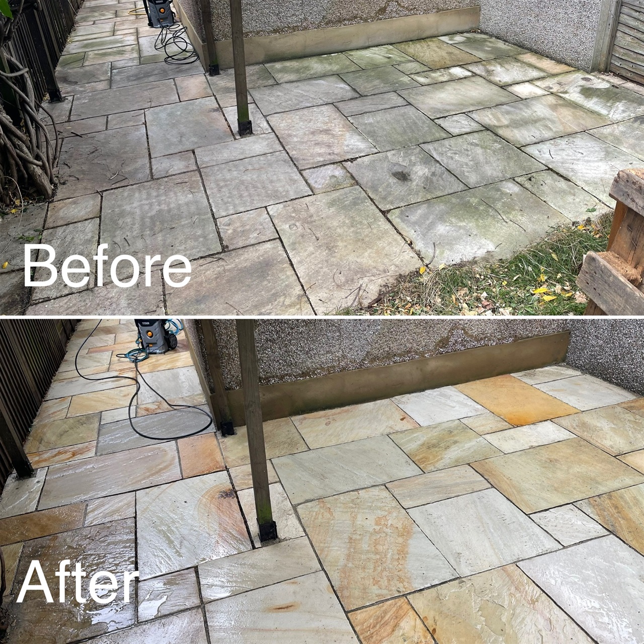 Patios and Jetwashing